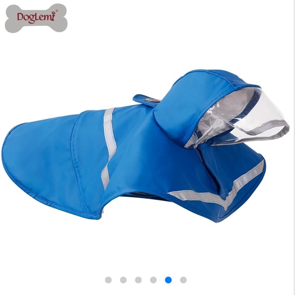 Doglemi Reflective Raincoat - Picture 3 of 8